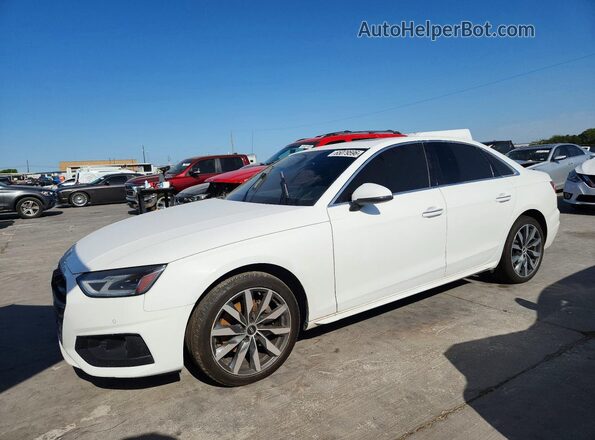 WAUABAF46MA053684 2021 AUDI A4 White უკანა მარცხენა