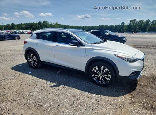 SJKCH5CR2JA041770 2018 INFINITI QX30 White Vista frontal
