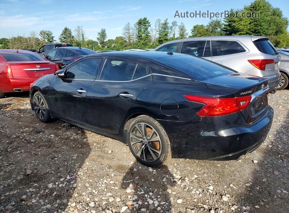 1N4AA6AP5JC410122 2018 NISSAN MAXIMA Black უკანა მარჯვენა