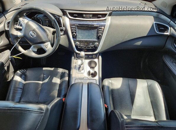 5N1AZ2MG4HN149874 2017 NISSAN MURANO White Սարքավորումների վահանակի տեսք
