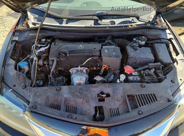 19UDE2F30GA024028 2016 ACURA ILX Black Widok wnętrza z tyłu