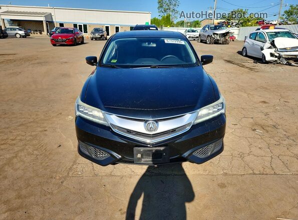 19UDE2F30HA000684 2017 ACURA ILX Black წინა ხედი