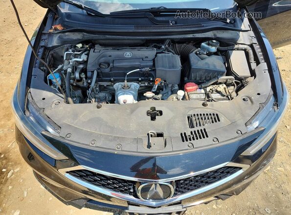 19UDE2F31LA000508 2020 ACURA ILX Черный Вид задней части салона