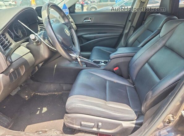 19UDE2F32HA013324 2017 ACURA ILX Gray წინა სალონის ხედი