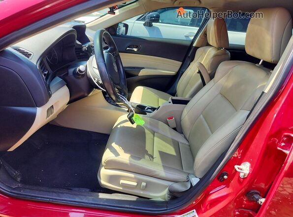 19UDE2F32HA015090 2017 ACURA ILX Red Widok wnętrza z przodu
