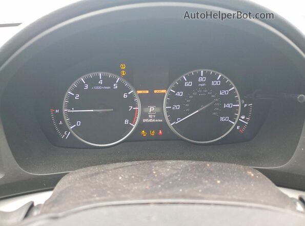 19UDE2F33KA014585 2019 ACURA ILX White Սարքավորումների վահանակի տեսք