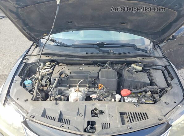 19UDE2F34GA001674 2016 ACURA ILX Black Вид задньої частини салону