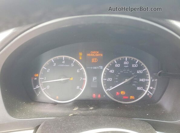19UDE2F34GA024355 2016 ACURA ILX White Vista del cuadro de instrumentos