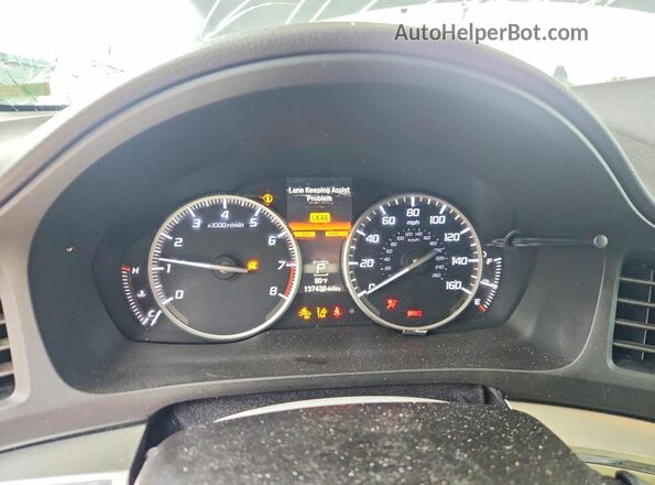 19UDE2F34KA005975 2019 ACURA ILX Silver Вид щитка приладів