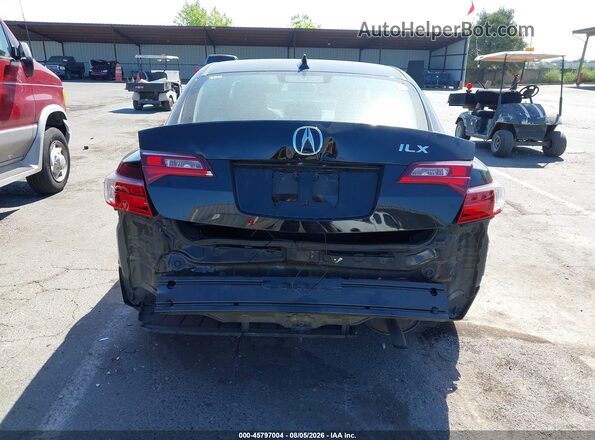 19UDE2F35GA025501 2016 ACURA ILX Black Widok z przodu