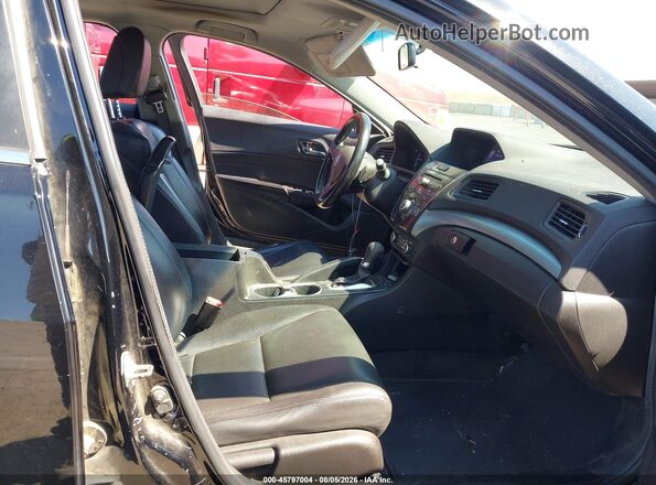 19UDE2F35GA025501 2016 ACURA ILX Black Widok wnętrza z przodu