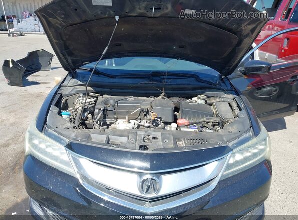19UDE2F35GA025501 2016 ACURA ILX Black Widok z tyłu