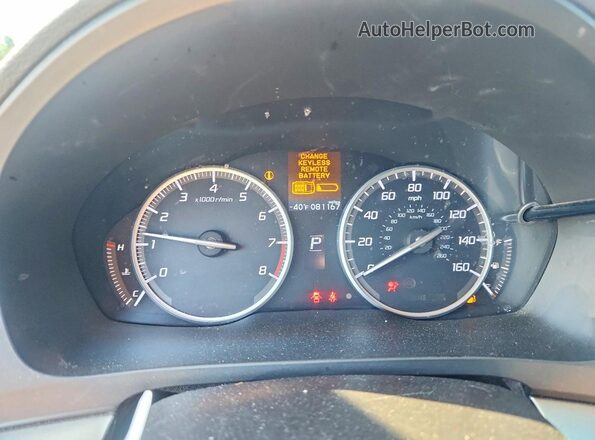 19UDE2F37GA024298 2016 ACURA ILX Blue Vista del cuadro de instrumentos