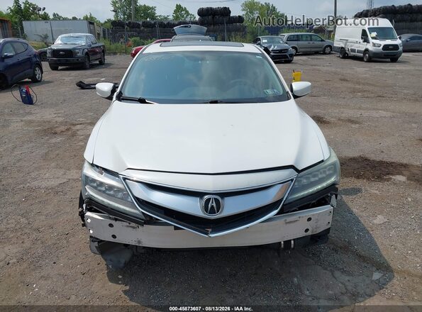19UDE2F37HA015957 2017 ACURA ILX White Instrument cluster view