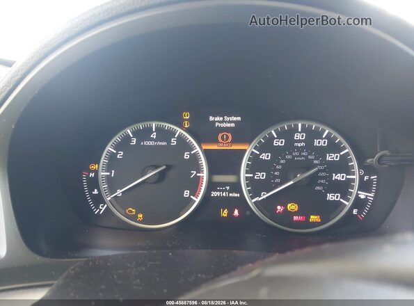 19UDE2F38GA011284 2016 ACURA ILX White Widok tylnych siedzeń