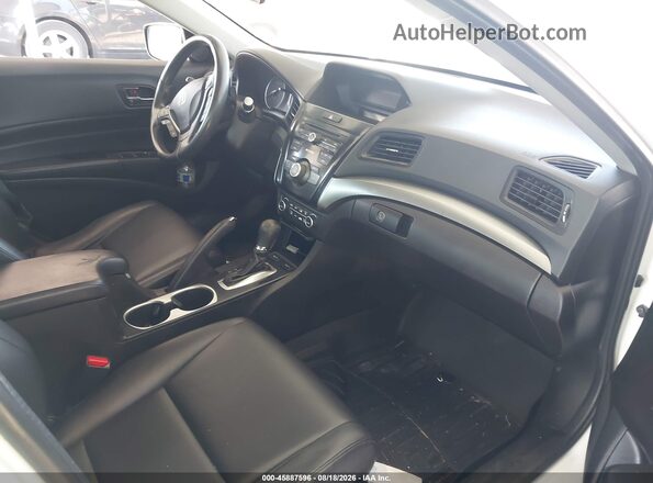 19UDE2F38GA011284 2016 ACURA ILX White Widok wnętrza z przodu