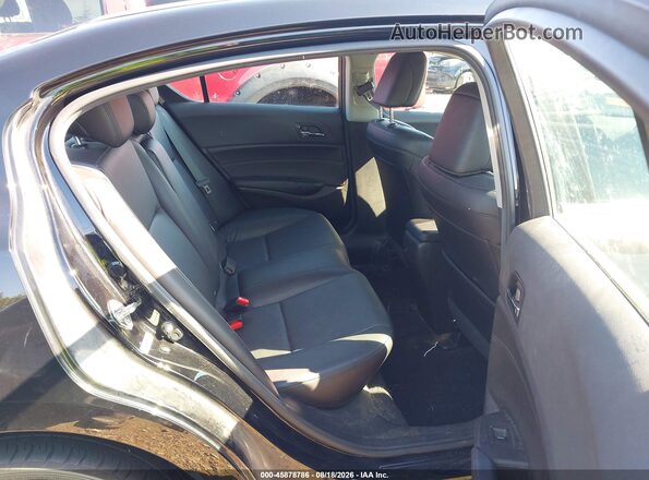 19UDE2F38GA025668 2016 ACURA ILX Black Vista de la etiqueta del VIN