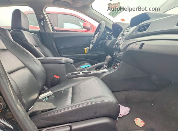 19UDE2F38HA010251 2017 ACURA ILX Black Front interior view