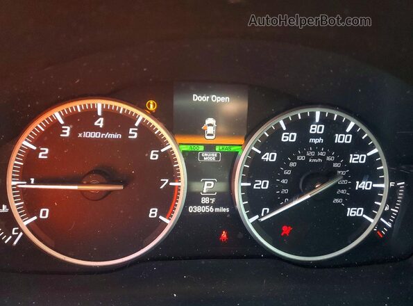 19UDE2F3XNA001692 2022 ACURA ILX Gray Widok zestawu wskaźników