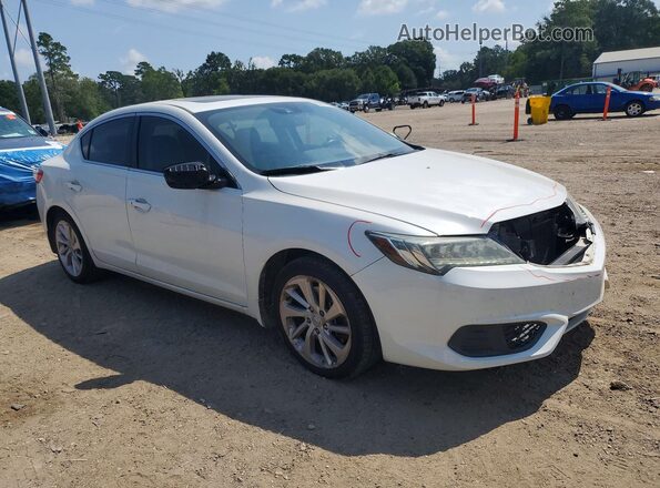 19UDE2F71HA013303 2017 ACURA ILX Белый Передняя правая четверть