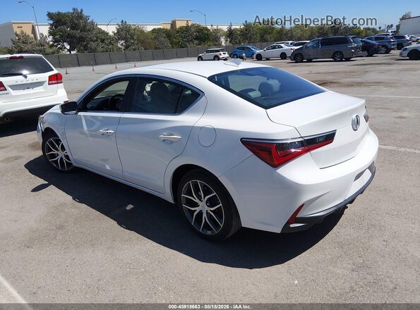 19UDE2F72KA013821 2019 ACURA ILX White Tył lewy