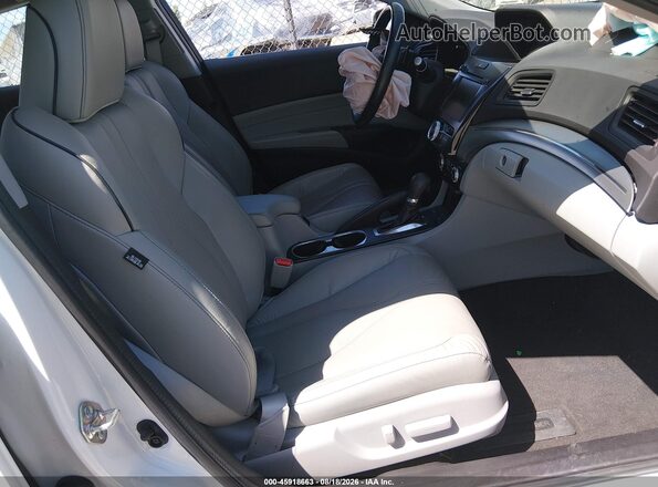 19UDE2F72KA013821 2019 ACURA ILX White Widok wnętrza z przodu