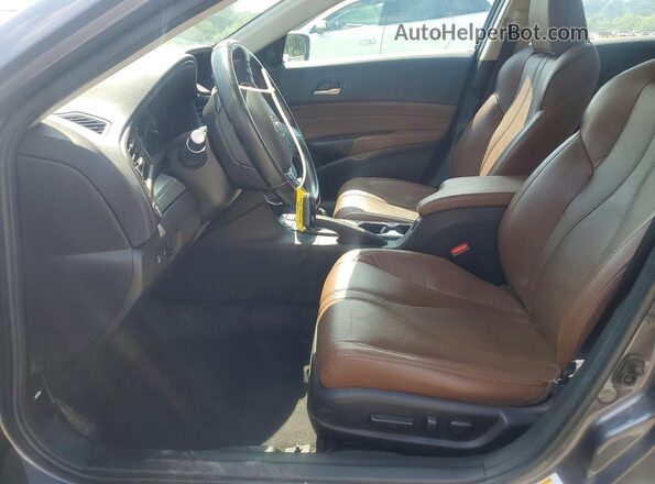 19UDE2F72LA010158 2020 ACURA ILX Gray Widok wnętrza z przodu