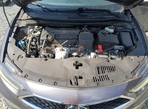 19UDE2F72LA010158 2020 ACURA ILX Gray Widok wnętrza z tyłu