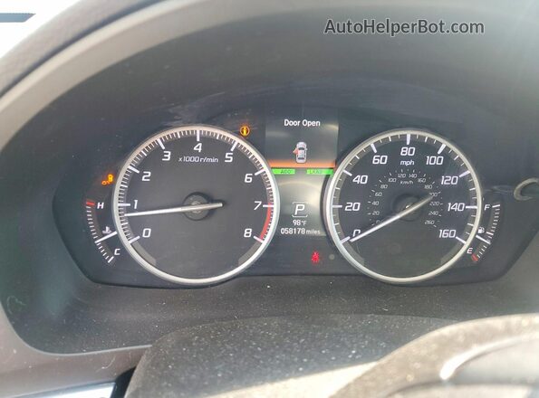 19UDE2F72LA010158 2020 ACURA ILX Gray Widok zestawu wskaźników