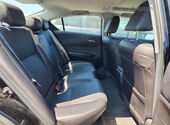 19UDE2F73HA801516 2017 ACURA ILX Black Vista de los asientos traseros