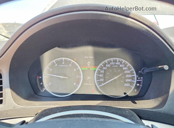 19UDE2F73HA801516 2017 ACURA ILX Black Vista del cuadro de instrumentos