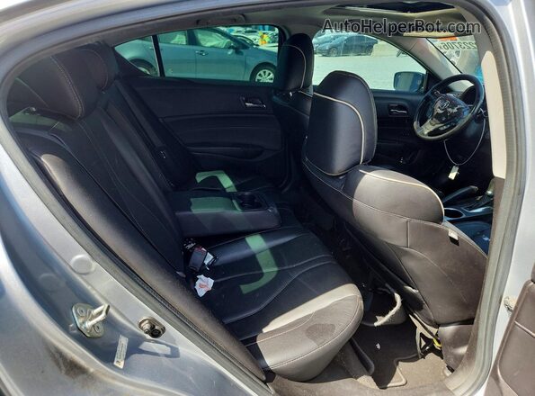 19UDE2F73LA005521 2020 ACURA ILX Silver Rear seats view
