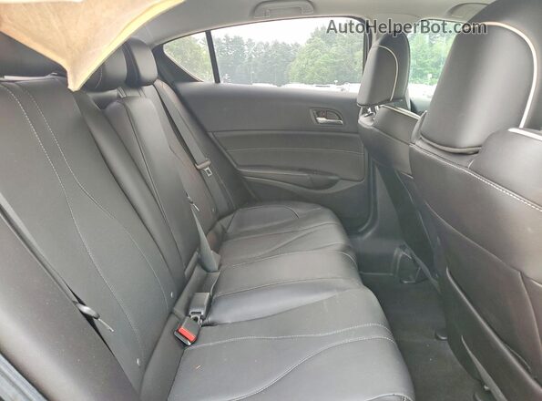 19UDE2F73LA007673 2020 ACURA ILX Black Vista de los asientos traseros