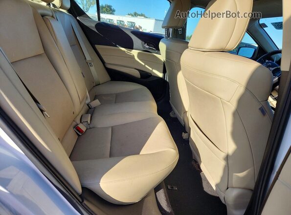 19UDE2F74GA004853 2016 ACURA ILX White Rear seats view