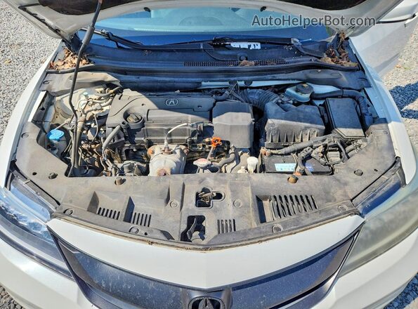19UDE2F74GA802043 2016 ACURA ILX White Widok wnętrza z tyłu