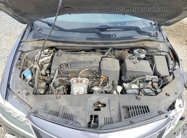 19UDE2F74HA001940 2017 ACURA ILX Gray Widok wnętrza z tyłu
