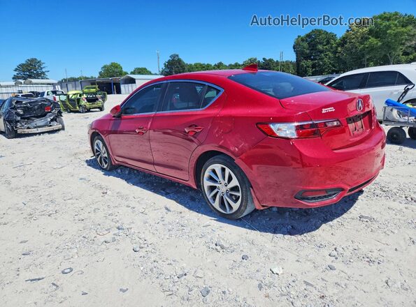 19UDE2F74HA013845 2017 ACURA ILX Red Rear left