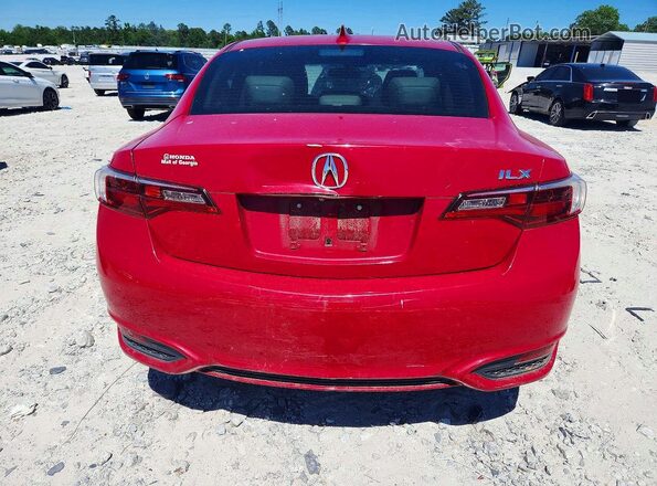 19UDE2F74HA013845 2017 ACURA ILX Red Rear view