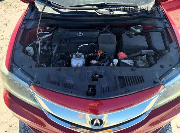 19UDE2F74HA013845 2017 ACURA ILX Red Rear interior view