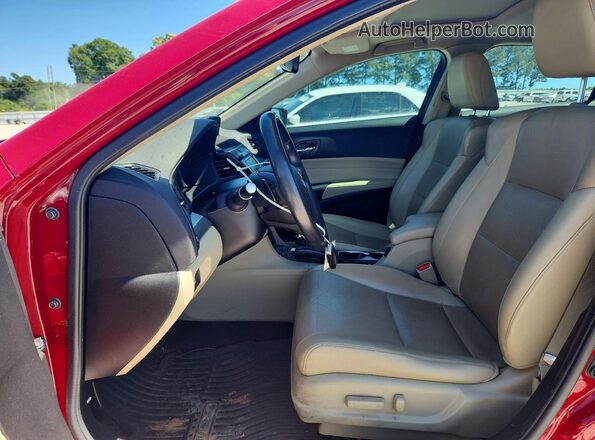 19UDE2F74HA013845 2017 ACURA ILX Red Front interior view