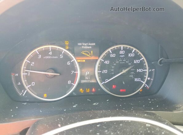 19UDE2F74LA001848 2020 ACURA ILX Silver Widok zestawu wskaźników