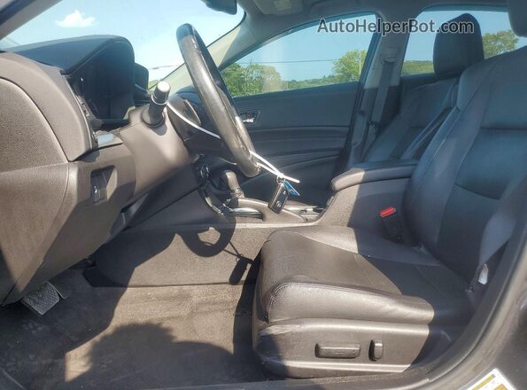 19UDE2F75GA009043 2016 ACURA ILX Charcoal Widok wnętrza z przodu