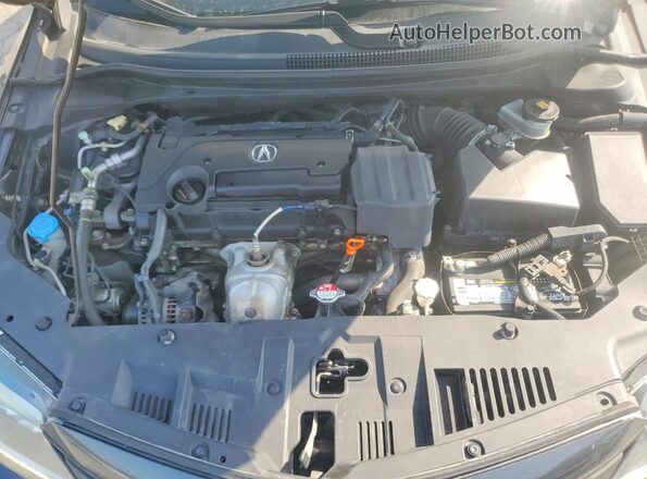 19UDE2F75GA009043 2016 ACURA ILX Charcoal Widok wnętrza z tyłu