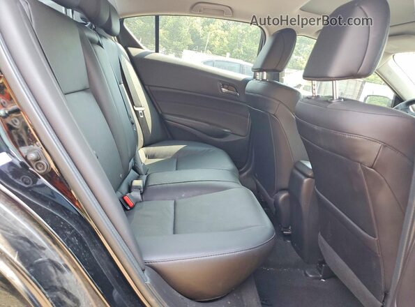 19UDE2F75HA006581 2017 ACURA ILX Black Vista de los asientos traseros