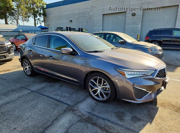 19UDE2F76MA009760 2021 ACURA ILX Серый Передняя правая четверть