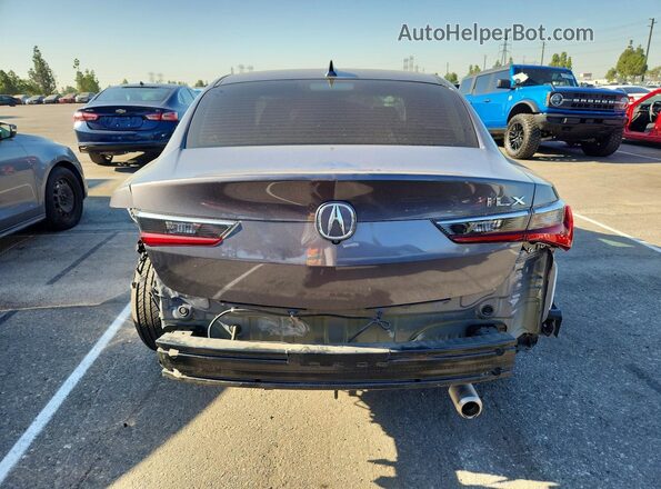 19UDE2F76MA009760 2021 ACURA ILX Серый Вид сзади