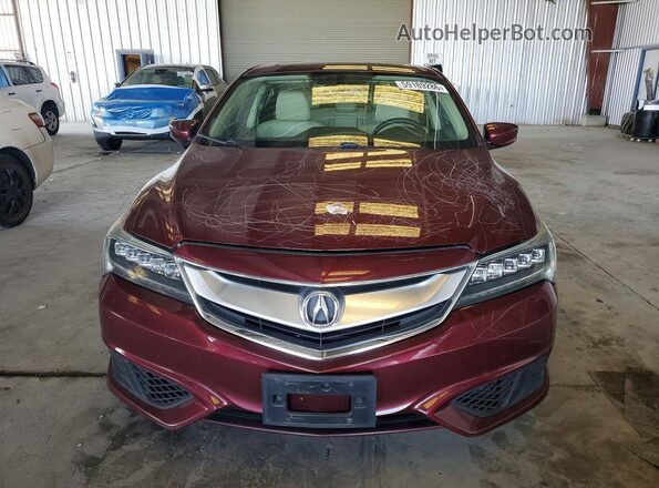 19UDE2F77GA010243 2016 ACURA ILX Maroon Vista frontal