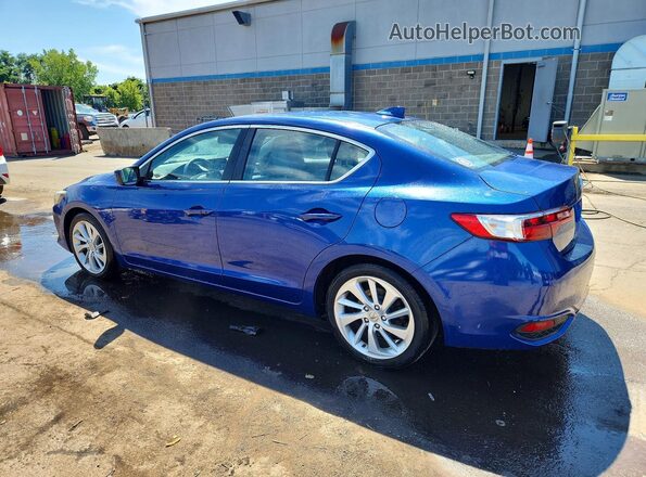 19UDE2F77GA010677 2016 ACURA ILX Blue Rear left