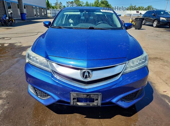 19UDE2F77GA010677 2016 ACURA ILX Blue Front view