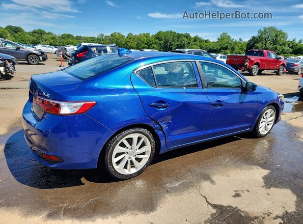 19UDE2F77GA010677 2016 ACURA ILX Blue Rear right